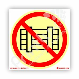 Proibido Obstruir Local | Cód. P5