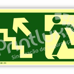 Sentido Escada Sobe Esquerda | Cód. S10
