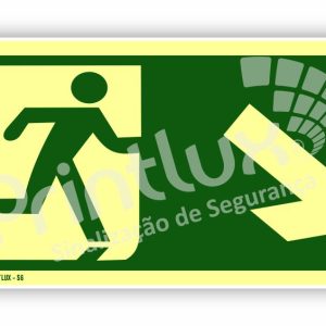 Sentido Saída Rampa Desce Direita | Cód. S6