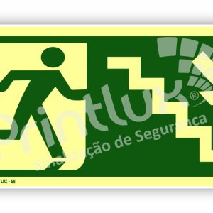 Sentido Escada Desce Direita | Cód. S8