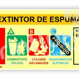 Agente Extintor Espuma Mecânica | Cód. N4