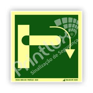Abertura de Porta de Saída de Emergência | Cód. S22